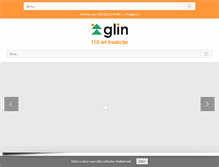 Tablet Screenshot of glin.si